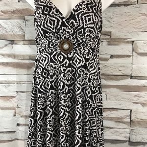 En Focus women’s dress size 16w sleeveless highlow